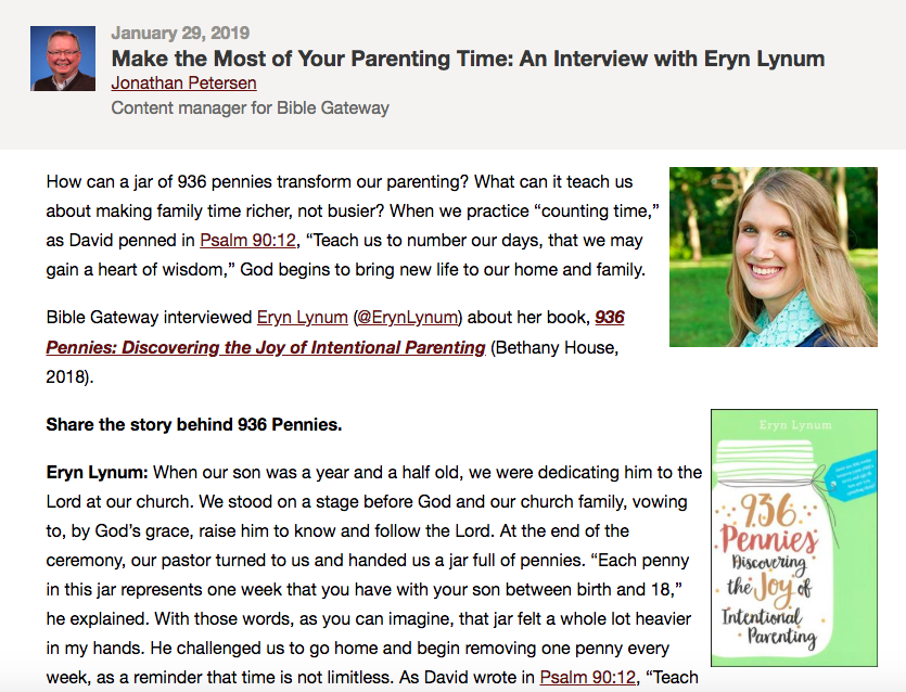 Bible Gateway Eryn Lynum